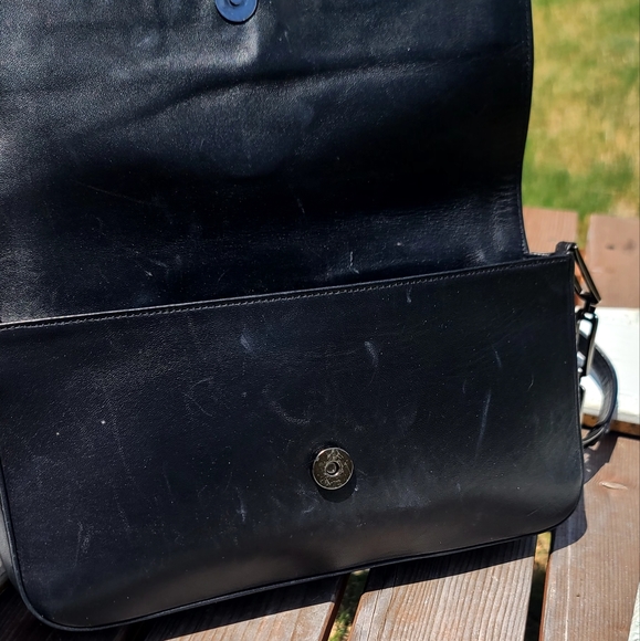 Vintage Stuart Weitzman black leather bag - Picture 4 of 10